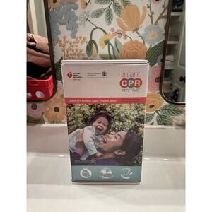 Infant CPR Anytime Kit AHA American Heart Association DVD Training+ Baby Manikin